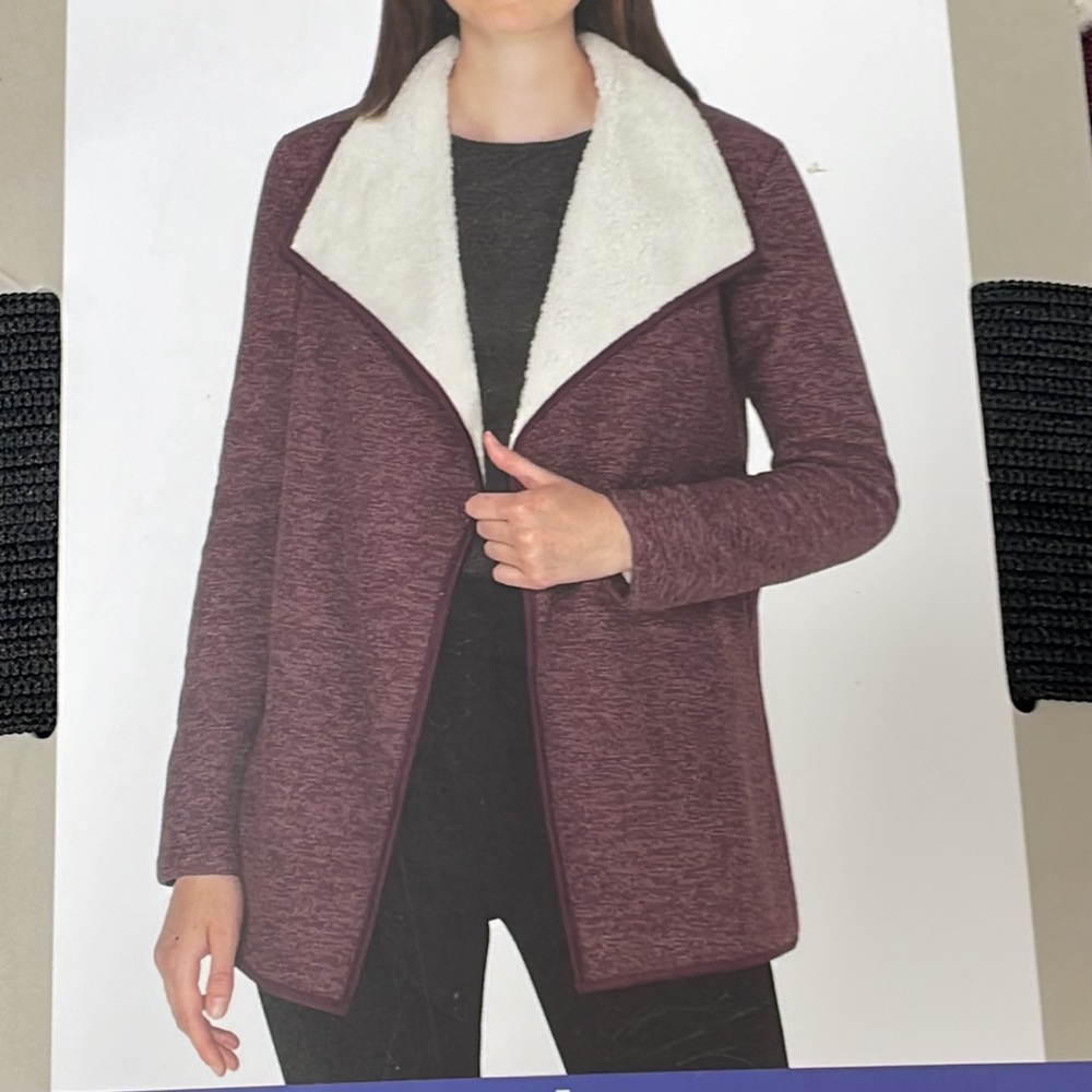 Nicole Miller - fleece cardigan